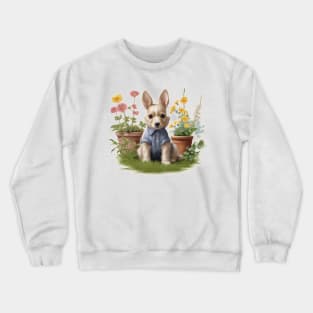 cute puppy Crewneck Sweatshirt